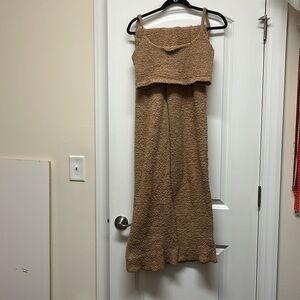 Skims set!Top and pants! Brown teddy!